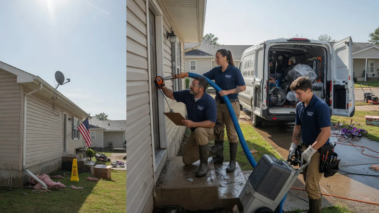 Ceiling Water Damage Restoration in Russell, MN near me